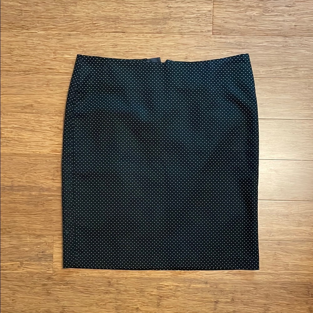 Dalia Collection Blue Midi Pencil Skirt for Work